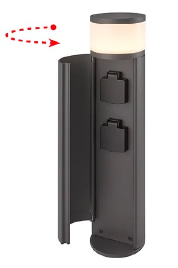 Lutec Настенный светильник INOX  LED Lutec — 3.50Вт IP44
